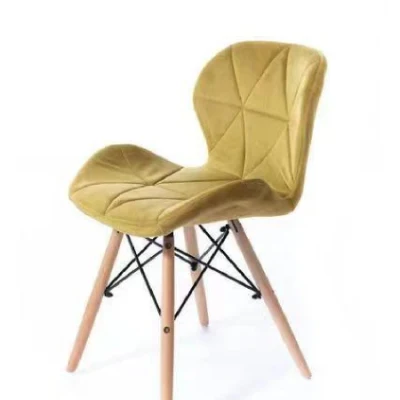 New Creative Hot Selling Velvet Dining Chair Butterfly Chair