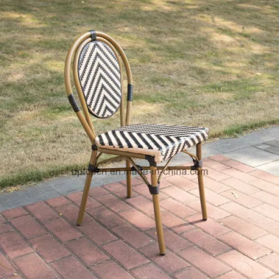  (SP-OC355) Bamboo Restaurant Furniture Rattan Dining Chair French Bistro Chairs