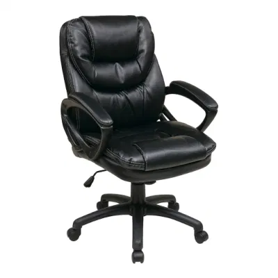 Luxury Home Office Ergonomic Desk Chair Genuine Leather Cterk Chair Butterfly Office Chair