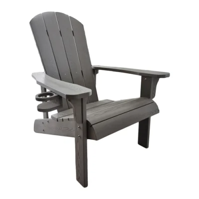  Outdoor Polystyrene/Plastic Wood Material Modern Design Adirondack Chair with New Design