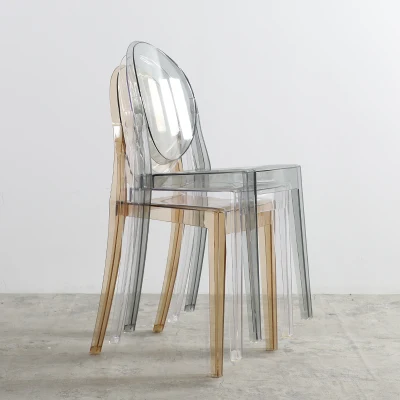 Wholesale Crystal Plastic Rental Clear Acrylic Transparent Ghost Chair for Events