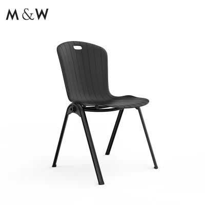  Plastic Back Flip up Fabric Seat Conference Room Foldable Study Office Training Chair