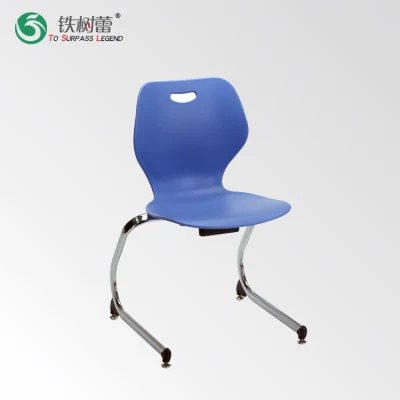 Wholesale School Stacking Plastic Chair with Steel Frame