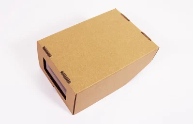 Custom Foldable Drawer Shoe Storage Carton Box with Window