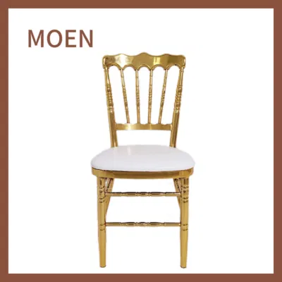  Wedding Banquet Rose Gold Banquet Wedding Chair Napoleon Hotel Dining Chair