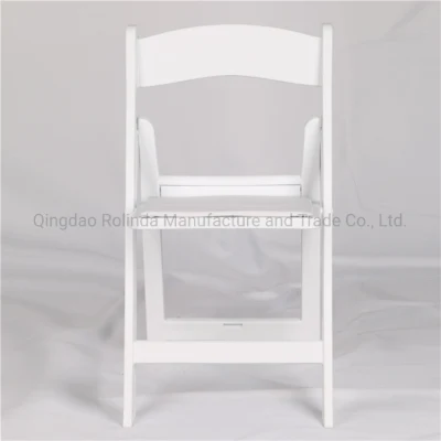 Top Quality Wholesale Foldable Chair Wedding Event Plastic Wimbledon Garden Chairs White Resin Folding Chair Outdoor