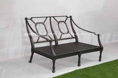 Cast Aluminum Rust-Resistant Patio Furniture Love Seat