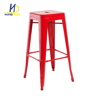  China Wholesale Outdoor/Indoor Restaurant/Commercial Bar Furniture Metal/Antique/Rustic/Retro Bar Stools Price for Tolix/Kitchen/High/Counter/Dining Room