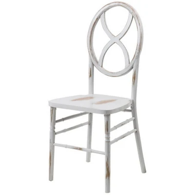 Gold Color Stackable Wood Chiavari Sandglass Dining Chairs