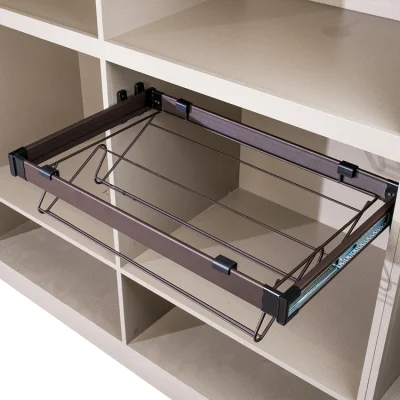 High Quality Modern Design 765*465*175mm Pull out Shoes Racks with Full Extension Slide for Wardrobe