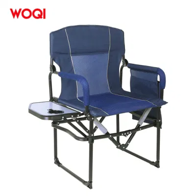 Woqi up Telescoping Stool Fishing Seat Acacia Wall Folding Chair