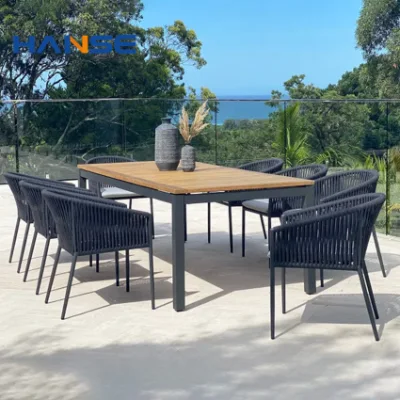Outdoor Furniture Wholesale Affordable and Portable Kitchen Furniture Outdoor Dining Table Set Dining Table Chair