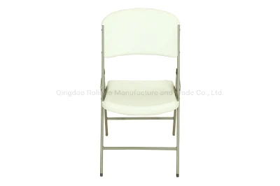 Heavy Duty Top Quality Outdoor Indoor Home Used Wedding Folding Dining Chairs White for Meeting Training Event Rental
