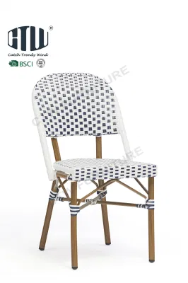  Hotel Luxury Outdoor Dining Room Chair Outdoor Patio Garden Sling Dining Chair Aluminum Vintage Outdoor Dining Chairs