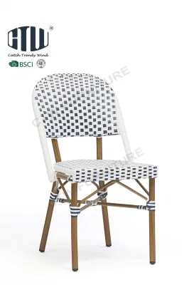 Hotel Luxury Outdoor Dining Room Chair Outdoor Patio Garden Sling Dining Chair Aluminum Vintage Outdoor Dining Chairs