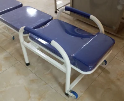 High Quality Professional Collapsible Accompany Patient Hospital Escort Transfusion Medical Chair