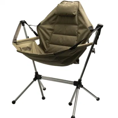 Camping Chairs, Camping Folding Swing Chair, Portable Folding Rocking Chair, Recliner Camping Beach Chair