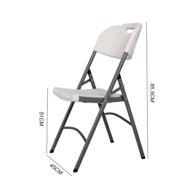 Outdoor Portable Folding Metal Chair