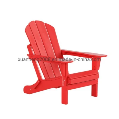 Folding Modern Adirondack Chair Plastic, Outdoor Chairs Stacked, Widely Used in Outside Patio, Lawn, Deck, Garden Chairs