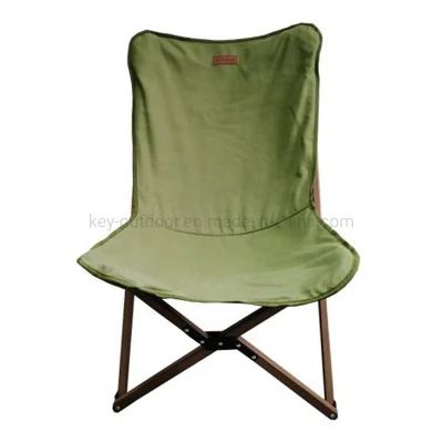  Chaise Pliante Modern Beach Fishing Folding Custom Portable Foldable Garden Canvas Wooden Outdoor Butterfly Camping Chair