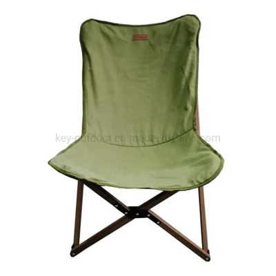 Chaise Pliante Modern Beach Fishing Folding Custom Portable Foldable Garden Canvas Wooden Outdoor Butterfly Camping Chair