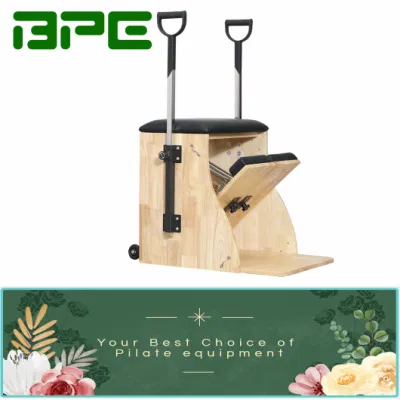  Bpe Commercial Use Portable Foldable Combo Wooden Pilates Reformer Wunda Chair