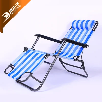  Portable Sun Bed Beach Chair Folding Patio Lounger Chair