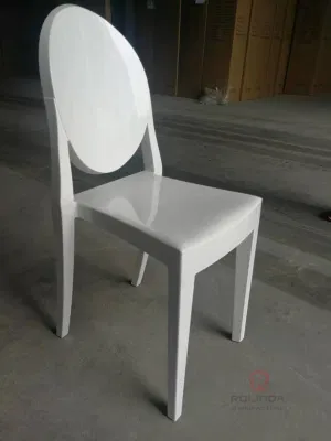  Hot Sale Wedding Lawn Luxury Transparent Plastic Acrylic Transparent Ghost Wedding Chair