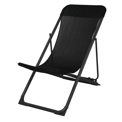 Reclining Folding Beach Chair Compact Penco Beach Chair with 3 Adjustable Positions
