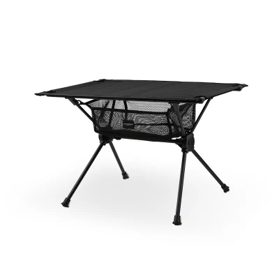 Kinggear Lightweight Hiking BBQ Beach Camping Foldable Backpacking Table Small Folding Outdoor Camping Aluminum Mini Table