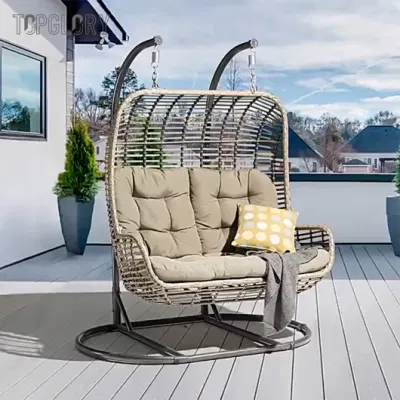  Fashion Wicker Rattan Indoor Furniture Garden Outdoor Hanging Patio Swing Chair