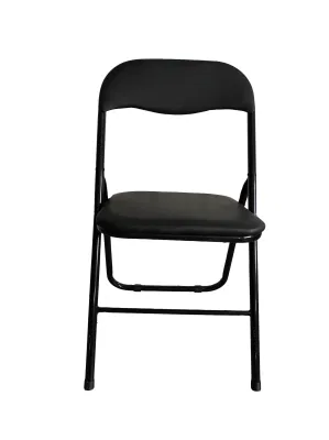 Wholesale Cheap White Black Portable Foldable PP Metal Event Dining Folding Chair for Outdoor
