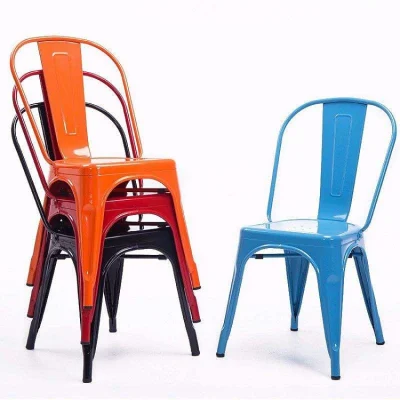 China Wholesale Outdoor/Indoor Modern Commercial Stackable Metal Event Catering Dining Chair Price for Restaurant Furniture/Party/Coffee Shop