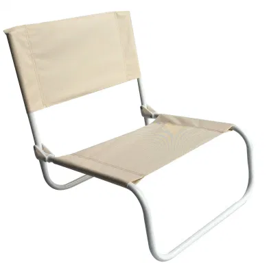  L Shaped Light Weight 1-Position Outdoor Beach Folding Sand Chair Low Profile Beach Chairs