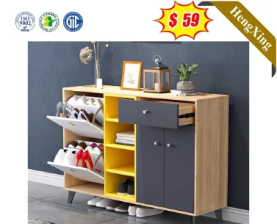  High Quality Home Furniture Shoe Cabinet Wooden Shoe Rack