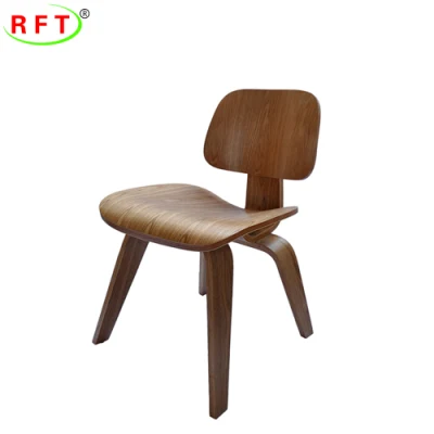 Modern Walnut Plywood Dcw Living Room Furniture Dining Chair