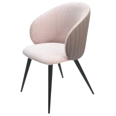  Wholesale Factory Hot Selling High Quality Fabric Dining Chair with Metal Legs