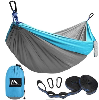 Portable Camping Hammock Double and Single Travel Lightweight Hammock Hanging Chair