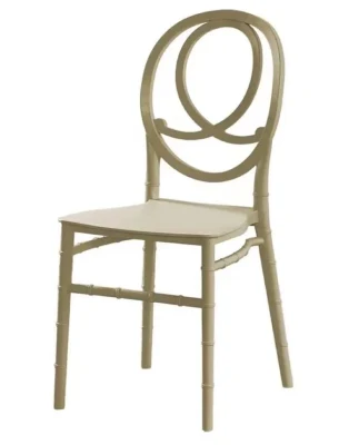 Commercial Furniture Stackable Plastic Wedding Chair Cross Back Armless Pile Chairs