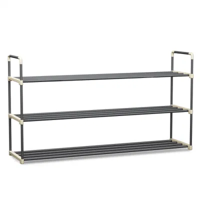  Shoe Rack with 3 Shelves, 3-Tier Shoes Organizer, Saving Storage Space