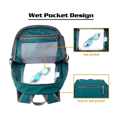 Outdoor 40L Lightweight Packable Waterproof Travel Hiking Daypack Foldable Backpack