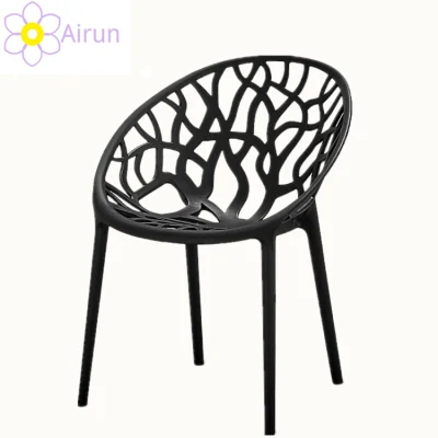 Cheap Price Monobloc PP Chair Tree Style Dining Chair