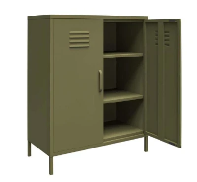 European Household Bedroom Decorative Small Metal Cabinet Living Room Shoe Cabinet