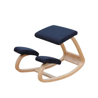  Popular Fabric Rocking Bentwood Office Computer Ergonomic Kneeling Chair