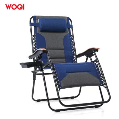 Woqi Customized High Quality Outdoor Portable Low Seat Recliner Beach Folding Chair