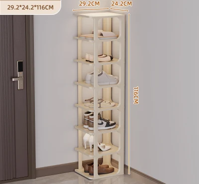 Simple Door Household Small House Shoe Cabinet Durable Shoe Rack