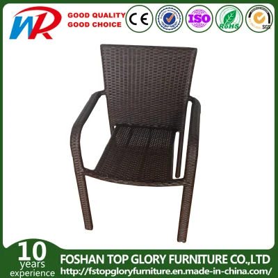  Patio Wicker Chair Outdoor Rattan Chair Dining Chair Stackable Chair Garden Chair Coffee Chair