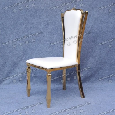 Yc-Ss30 Wholesale High Back Industrial Leather Luxury Dining Chair