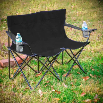  Outdoor Innovations Love Seat Style Double Seat Camping Chair