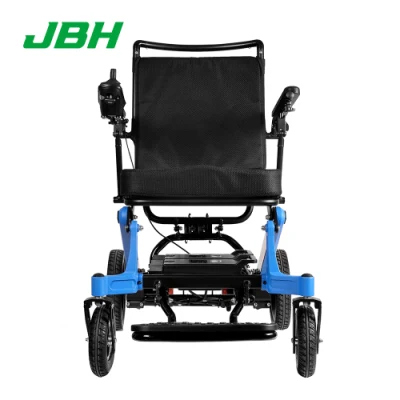 Folding Powerful Disabled Care Electric Power Wheelchairs Anhui Black Chairs 6 Km/H Jbh